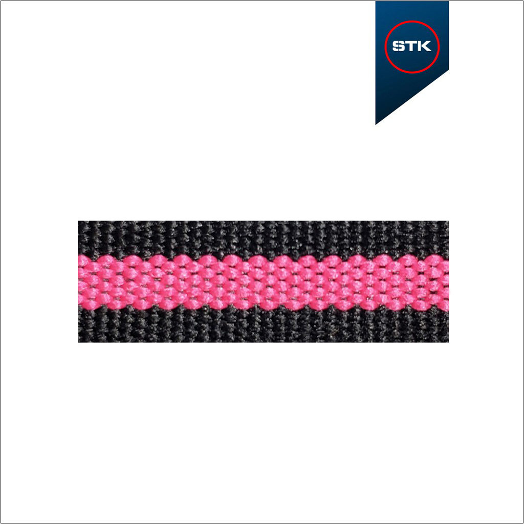 FITA STK 594 10MM PRETO / PINK1712 / PRETO