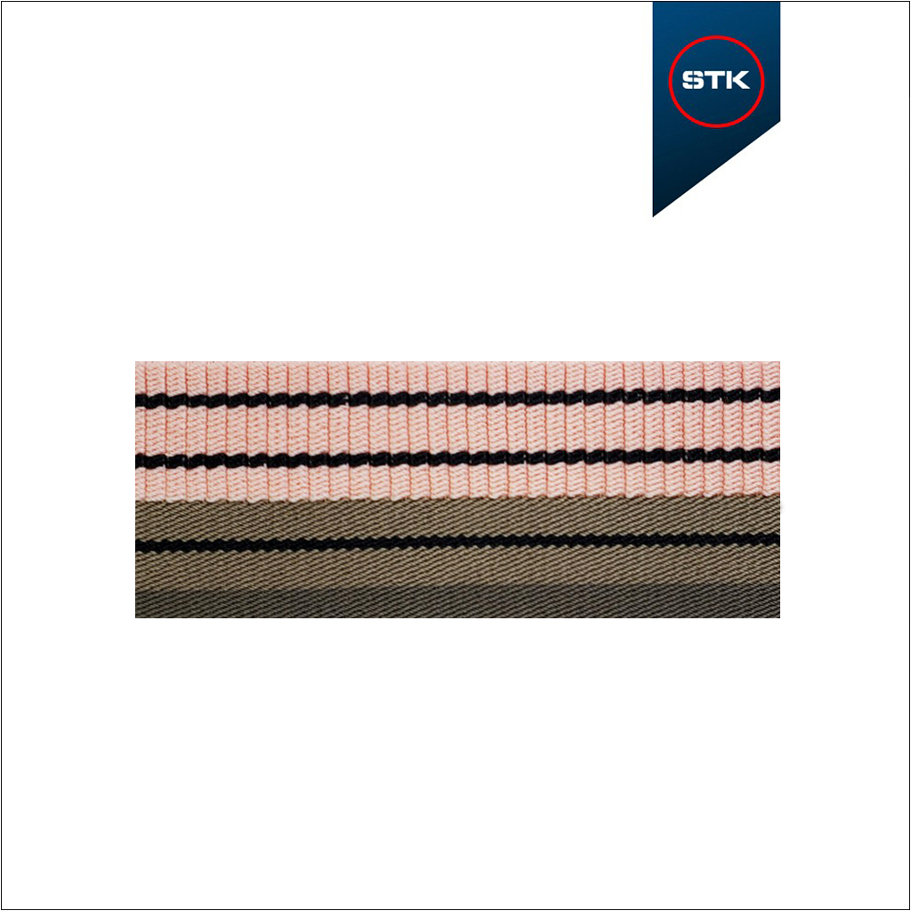 EL&Aacute;STICO STK 52 SOCKS 60MM ELOISA / PRETO / CIMENTO / CAFEZAL