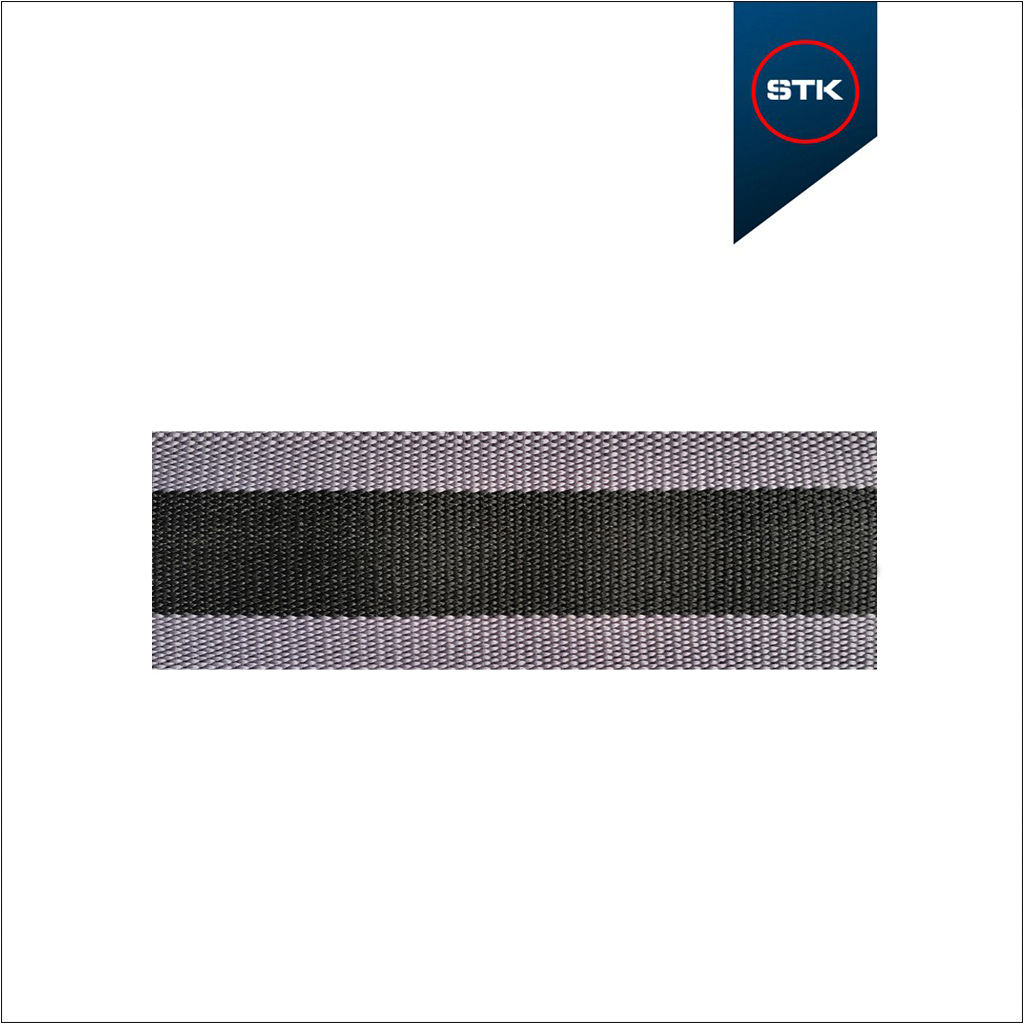 EL&Aacute;STICO STK 1740 80MM CINZA 1722 / PRETO / CINZA 1722