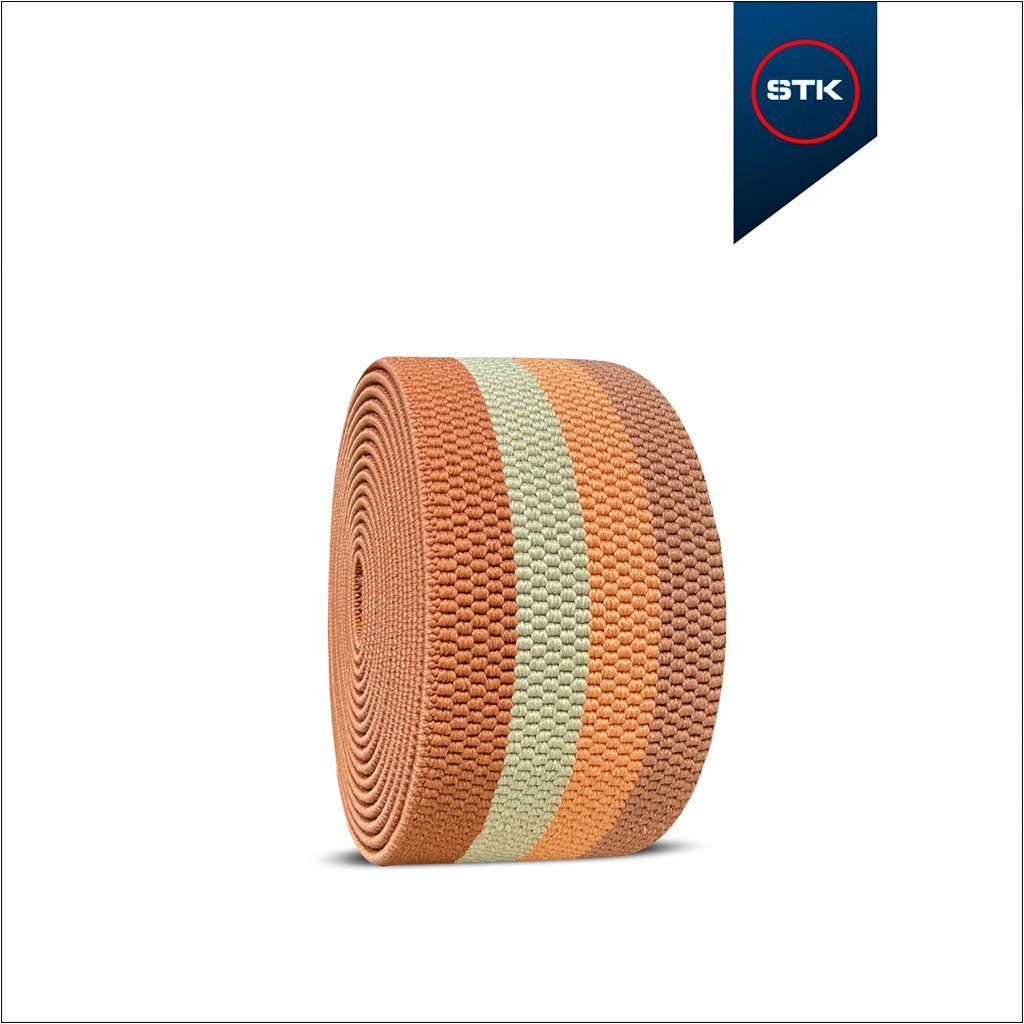 EL&Aacute;STICO STK 1492 BORDADO 40MM NUTELA / NAWA / MENTA / CAMEL